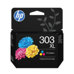 HP 303XL High Yield Tri-color Original Cyan, Magenta, Gul