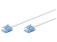 goobay CAT 6a U/FTP, PiMF 15m Patchkabel Hvid