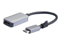 Prokord Premium HDMI adapter Sort Sølv