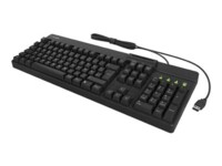 KeySonic KSK-8040U-CR Tastatur Membran LED Kablet Tysk
