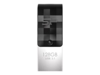 SILICON POWER Mobile C31 128GB USB 3.1 Gen 1 / USB-C Sort