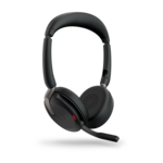 Jabra Evolve2 65 Flex UC Stereo Trådløs Høretelefoner Sort