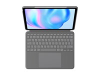 Logitech Combo Touch Tastatur og folio-kasse Saks 16-niveau Kablet Nordisk (dansk/finsk/norsk/svensk)