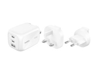 Belkin BoostCharge Pro Adapter 100Watt 1xUSB-A 2.0 2xUSB-C