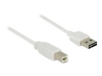 Delock Easy USB-kabel 3m Hvid