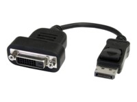 StarTech.com Adapter DisplayPort han -> DVI-D hun 20 cm Sort
