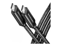 AXAGON BUCM2-CM20AB USB Type-C kabel 2m Sort