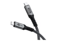 goobay USB Type-C kabel 1m Sort Grå