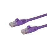 StarTech.com 10m CAT6 Cable - Purple Snagless CAT 6 Wire - 100W RJ45 UTP 650MHz Category 6 Network Patch Cord UL/TIA (N6PATC10MPL) CAT 6 Ikke afskærmet parsnoet (UTP) 10m Netværkskabel Lilla