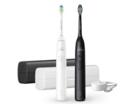 Philips Sonicare 5300 series HX7109 Elektrisk Tandbørste Sort Hvid