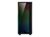 Sharkoon RGB LIT 200 Tower ATX Sort