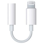 Apple Lightning to 3.5 mm Headphone Jack Adapter Lightning til hovedtelefon jackstikadapter Hvid