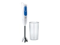 Braun Multiquick 3 MQ 3000 Smoothie+ Stavblender Hvid/blå