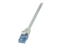 LogiLink Home EconLine CAT 6a Ikke afskærmet parsnoet (UTP) 1.5m Patchkabel Grå