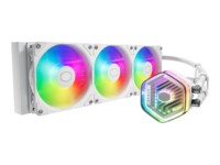 Cooler Master MasterLiquid 360 Atmos ARGB Vandkøler 1-pack Hvid 120 mm