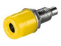 goobay WE 1095 Strøm-konnektor Gul