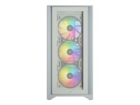 CORSAIR iCUE 4000X RGB Tower ATX Hvid