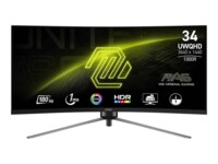 MSI MAG 345CQRDE 34' VA 3440 x 1440 (UltraWide) HDMI DisplayPort 180Hz