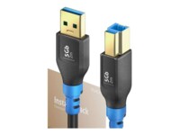 PureLink FlexInstall Series USB 3.2 Gen 1x1 USB-kabel Sort