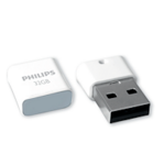 Philips FM32FD85B Pico Edition 2.0 32GB USB 2.0 USB stick Hvid