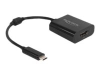 Delock Videoadapter 15cm Sort