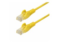 StarTech.com 7m Yellow Slim CAT6 Ethernet Cable, Snagless, 28AWG, LSZH CAT 5/5e/6 Ikke afskærmet parsnoet (UTP) 7m Patchkabel Yellow