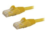 StarTech.com 5m CAT6 Ethernet Cable, 10 Gigabit Snagless RJ45 650MHz 100W PoE Patch Cord, CAT 6 10GbE UTP Network Cable w/Strain Relief, Yellow, Fluke Tested/Wiring is UL Certified/TIA - Category 6 - 24AWG (N6PATC5MYL) CAT 6 Ikke afskærmet parsnoet (UTP) 