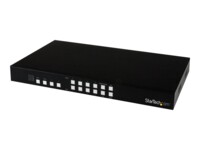 StarTech.com 4x4 HDMI Matrix Switch with Picture-and-Picture Multiviewer or Video Wall - 4x4 Matrix Switch with Video Combining (VS424HDPIP) Video-/audioswitch HDMI