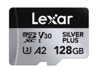 Lexar Professional SILVER PLUS microSDXC UHS-I Memory Card 128GB 205MB/s