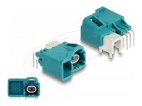 Delock HDMTD single + Powerpin plug angled for PCB