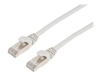 Prokord CAT 6a Kabel med afskærmning med folie og kobberfletning (SFTP 15m Netværkskabel Grey