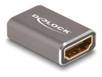 Delock HDMI-adapter med Ethernet Grå