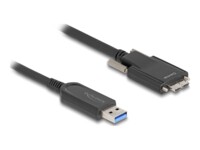 Delock USB-kabel 10m Sort