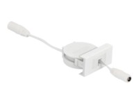 Delock Easy 45 Strømkabel 50cm Hvid