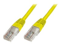 DIGITUS Ecoline CAT 5e Ikke afskærmet parsnoet (UTP) 2m Patchkabel Yellow