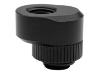 EkWaterBlocks EK-Quantum Torque Rotary Offset 7 Flydende kølesystem offset fitting-adapter 1-pack Sort