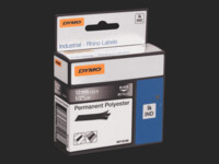 DYMO RhinoPRO Permanent Polyester Tape (1,2 cm x 5,5 m) 1kassette(r) 622289
