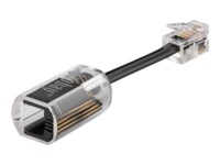 goobay 7.5cm Sort Transparent