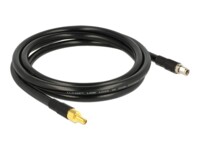DeLOCK CFD400 LLC400 low loss 2m Forlængerkabel til antenne Sort