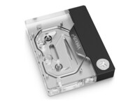 EkWaterBlocks EK-Quantum Velocity² D-RGB CPU-vandblokering til flydende kølesystem 1-pack Sort Transparent