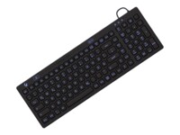 KeySonic KSK-6031INEL-B Tastatur Karbonkontakter Ja Kabling Tysk