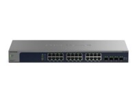 NETGEAR Easy Smart XS724EM Switch 28-porte 10 Gigabit Ethernet