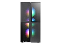 Thermaltake Versa T26 TG ARGB Tower Udvidet ATX Sort