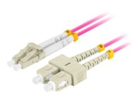 Lanberg Patchkabel Fiberoptik OM4 1m