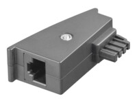 goobay Telefonadapter Grå