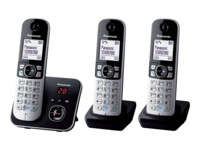 Panasonic KX-TG6823 Trådløs telefon Ingen nummervisning Sølv