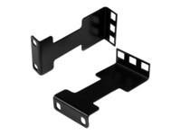 StarTech.com Rail Depth Adapter Kit for Server Racks - 4 in. (10 cm) Rack Extender - 1U Rack skinne adapter Sort