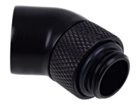Alphacool Eiszapfen Connector Series Flydende kølesystem vinklet fitting-adapter 1-pack Sort