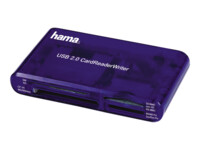 Hama USB 2.0 30 in 1 CardReaderWriter Kortlæser USB 2.0