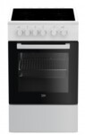 Beko FSS57000GW Komfur Fritstående Keramisk kogeplade Hvid